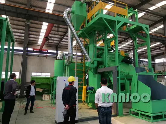 Tilt Drum Type Shot Blasting Machine for Small and Medium Metals