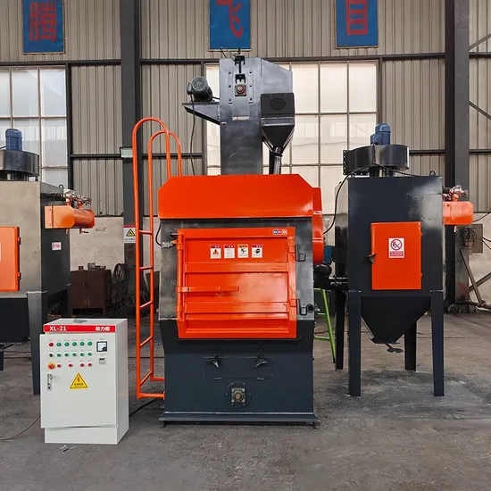 Q326 Small Pieces Parts Tumble Belt Shot Blasting Machine for Sale