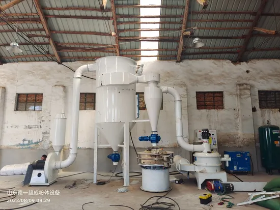 Nuove caratteristiche Polverizzatore meccanico per polvere a grana ultrafine